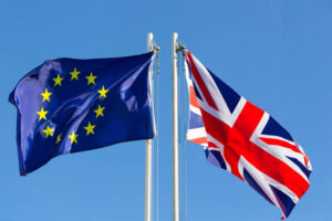 EU and UK Flag